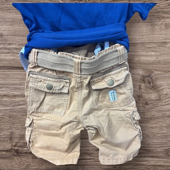 Gumballs 3T Blue Speed Graphic Tee& Cargo Shorts Set. EUC. - Picture 9 of 9